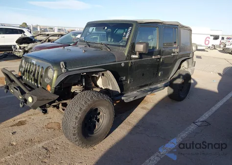 2007 Jeep Wrangler Unlimited X from USA, damaged, VIN 1J4GA39197L140804